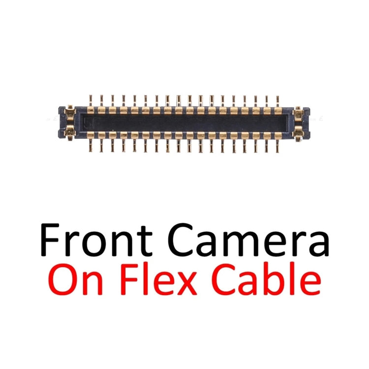 Connettore FPC per fotocamera frontale su cavo flessibile per iPhone 6s Plus / 6s, For iPhone 6s Plus / 6s(On Flex Cable)