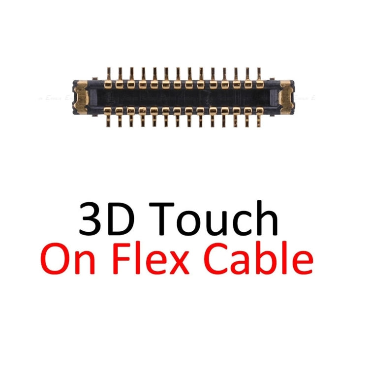 3D Touch FPC Connector on iPhone X Flex Cable, For iPhone X