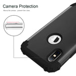 Custodia Diamond in silicone per iPhone X e XS