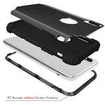 Custodia Diamond in silicone per iPhone X e XS