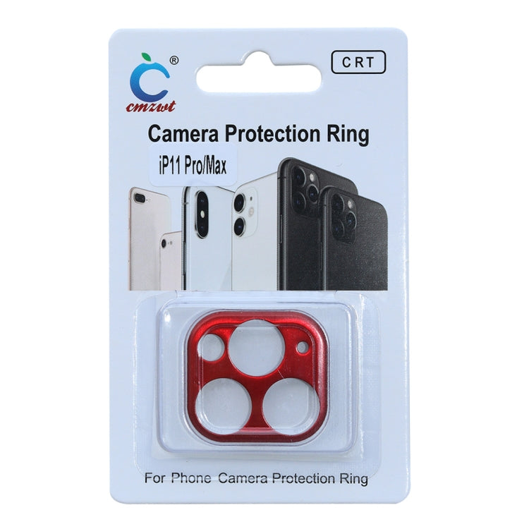 Proteggi obiettivo fotocamera in lega di alluminio per iPhone 11 Pro / 11 Pro Max, For iPhone 11 Pro (Red), For iPhone 11 Pro (Rose Gold), For iPhone 11 Pro (Silver), For iPhone 11 Pro (Black), For iPhone 11 Pro, For iPhone 11 Pro (Blue)