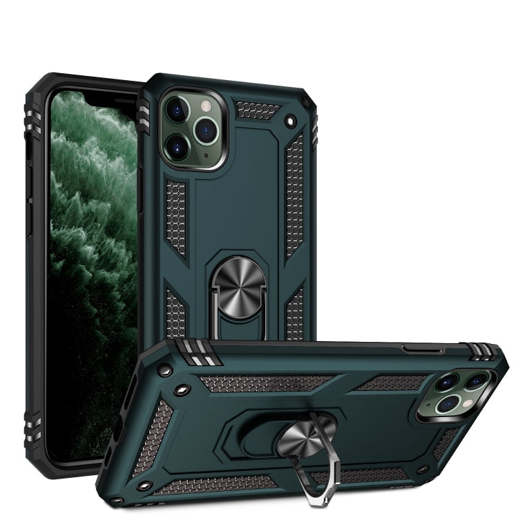 Custodia protettiva Armor antiurto in TPU + PC per iPhone 11 Pro, con supporto per rotazione di 360 gradi, For iPhone 11 Pro