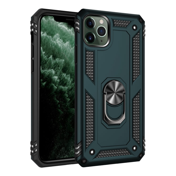 Custodia protettiva Armor antiurto in TPU + PC per iPhone 11 Pro, con supporto per rotazione di 360 gradi, For iPhone 11 Pro