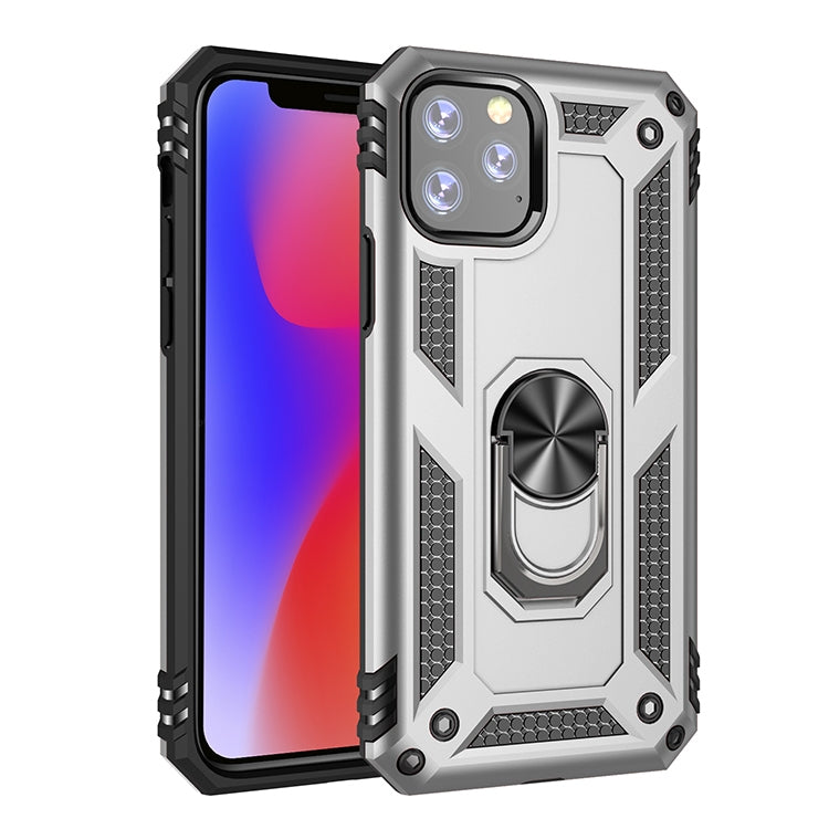 Custodia protettiva Armor antiurto in TPU + PC per iPhone 11 Pro, con supporto per rotazione di 360 gradi, For iPhone 11 Pro