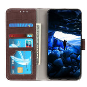Custodia in pelle per iPhone 11 Pro con supporto