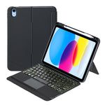 Custodia in pelle con tastiera Bluetooth per iPad 10a gen