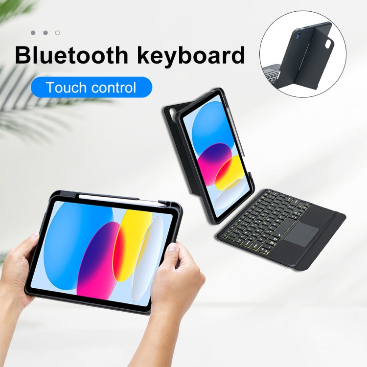 Custodia in pelle con tastiera Bluetooth per iPad 10a gen