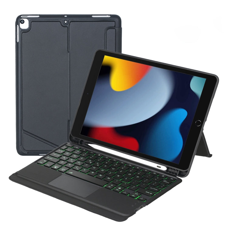 Custodia in pelle con tastiera Bluetooth per iPad 10.2 e Pro 10.5