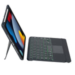 Custodia in pelle con tastiera Bluetooth per iPad 10.2 e Pro 10.5