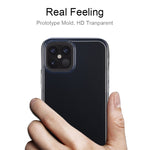 Custodia TPU trasparente per iPhone 12 e 12 Pro