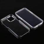 Per iPhone 13 mini PC+TPU Custodia trasparente all-inclusive ultrasottile su entrambi i lati, For iPhone 13 mini