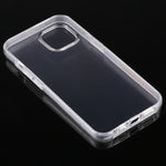 Per iPhone 13 PC+TPU Custodia trasparente all-inclusive ultrasottile su entrambi i lati, For iPhone 13