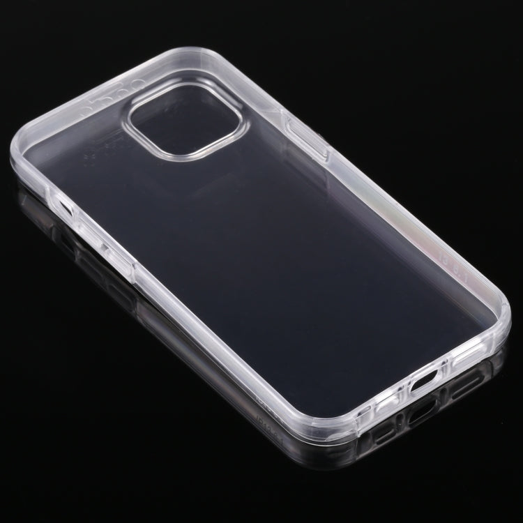 Per iPhone 13 PC+TPU Custodia trasparente all-inclusive ultrasottile su entrambi i lati, For iPhone 13