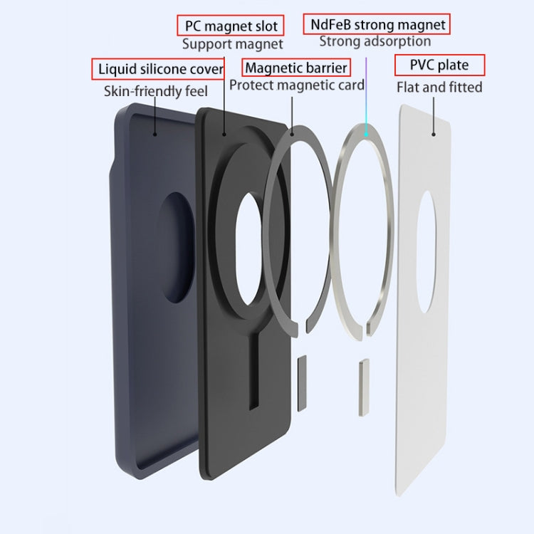 Porta carte in silicone per iPhone 12/13