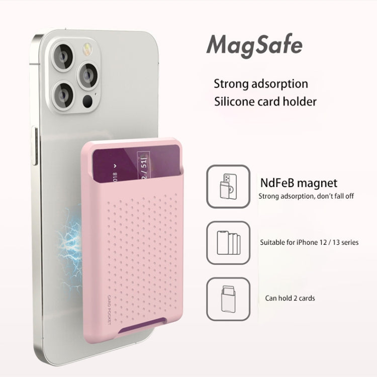 Porta carte in silicone per iPhone 12/13