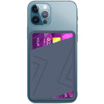 Custodia portafoglio in silicone per iPhone 12 e 13