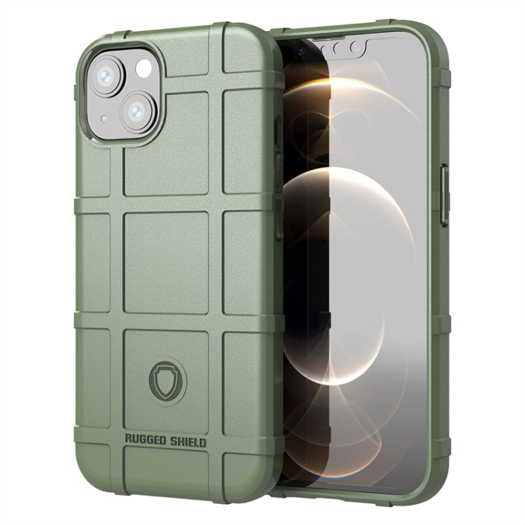 Per iPhone 13 Custodia in TPU antiurto Rugged Shield a copertura totale, For iPhone 13