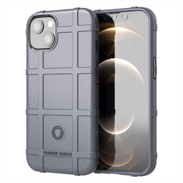 Per iPhone 13 Custodia in TPU antiurto Rugged Shield a copertura totale, For iPhone 13