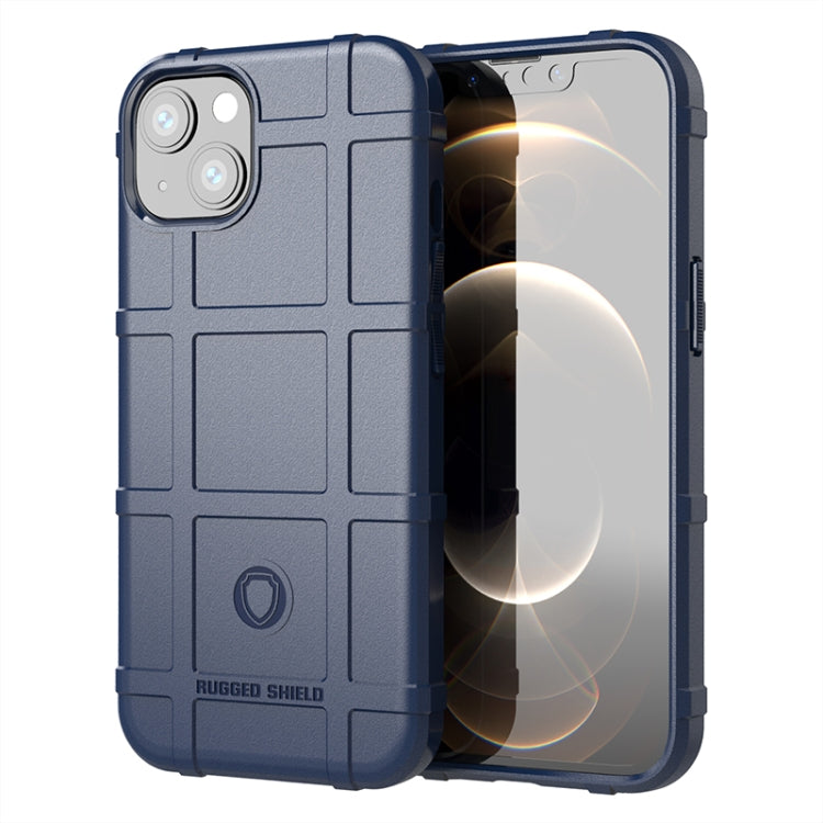 Per iPhone 13 Custodia in TPU antiurto Rugged Shield a copertura totale, For iPhone 13