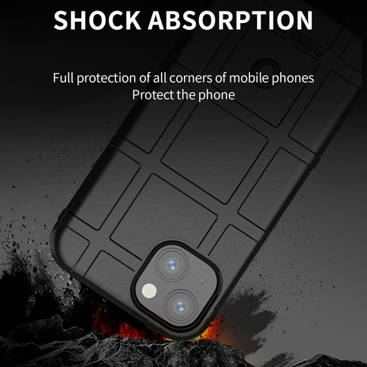 Per iPhone 13 Custodia in TPU antiurto Rugged Shield a copertura totale, For iPhone 13