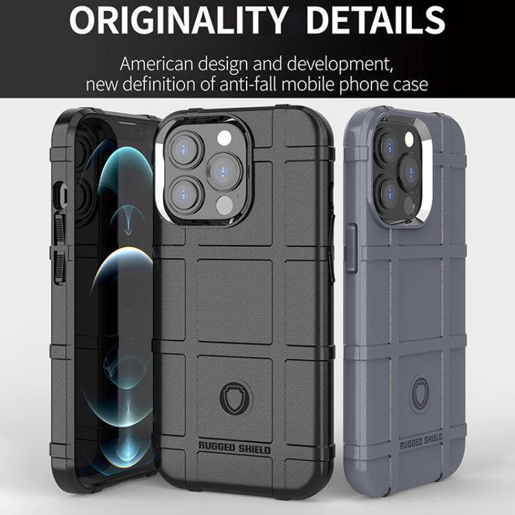 Per iPhone 13 Pro Custodia in TPU antiurto Rugged Shield a copertura totale, For iPhone 13 Pro