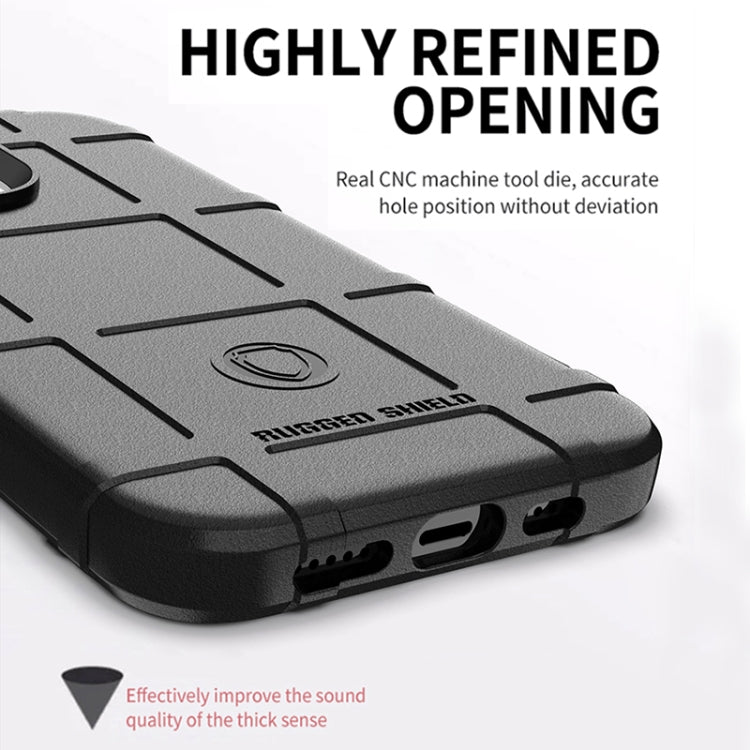 Per iPhone 13 Pro Custodia in TPU antiurto Rugged Shield a copertura totale, For iPhone 13 Pro