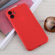 Custodia protettiva iPhone 11 in fibra di carbonio