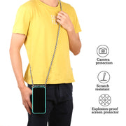 Custodia TPU Anticaduta per iPhone 11 con Cordino