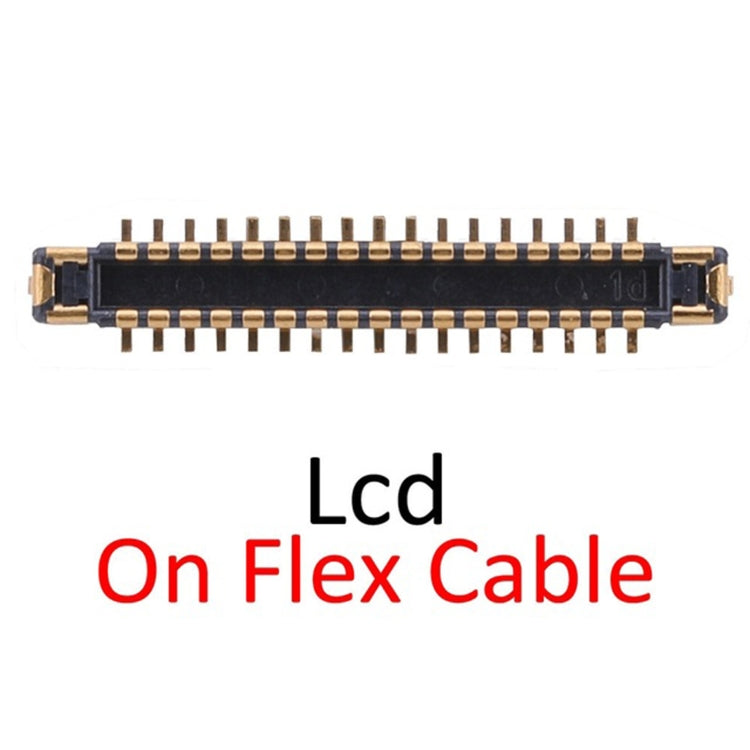 LCD Display FPC Connector on Flex Cable for iPhone XS Max /