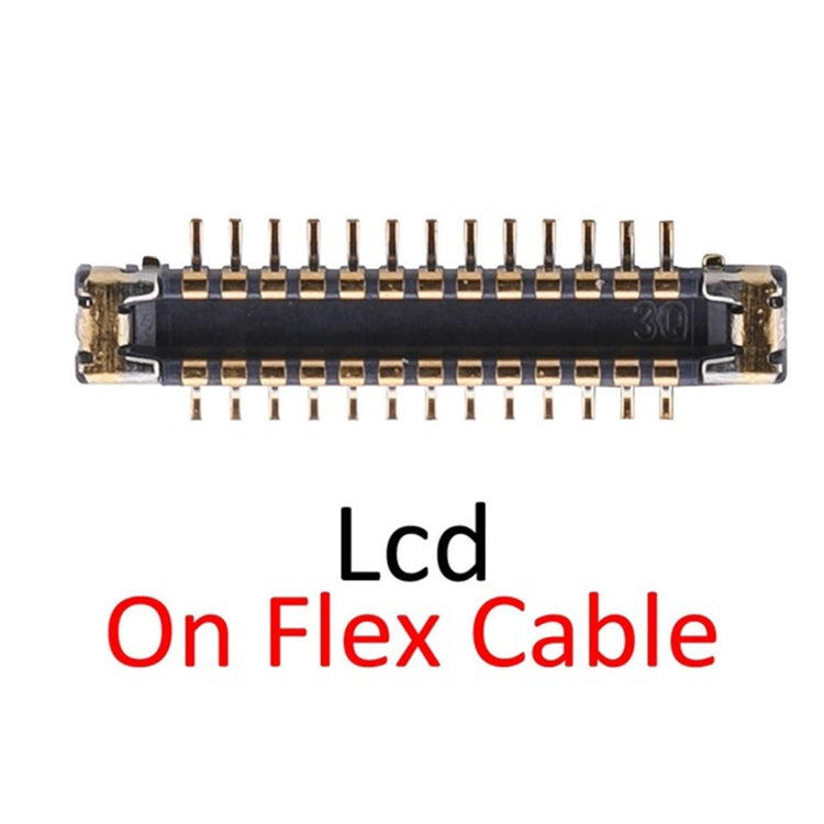 LCD Display FPC Connector on iPhone XR Flex Cable, For iPhone XR