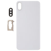 Battery Back Cover with Rear Camera Bezel Lens and Adhesive for iPhone XS Max, For iPhone XS Max with Adhesive
