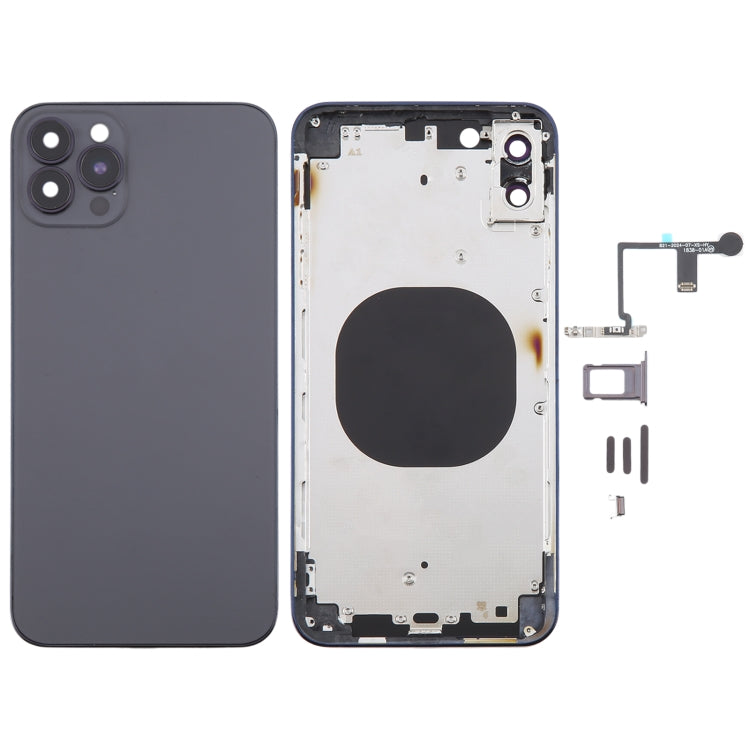 Cover posteriore per iPhone XS Max effetto iPhone 14 Pro Max