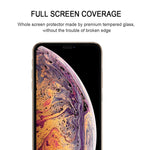 Pellicola protettiva 9H in fibra di carbonio per iPhone XS Max