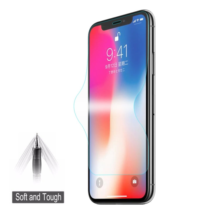 ENKAY Hat-Prince 3D Pellicola idrogel antideflagrante Protezione schermo intero anteriore + posteriore per iPhone XS Max, iPhone XS Max