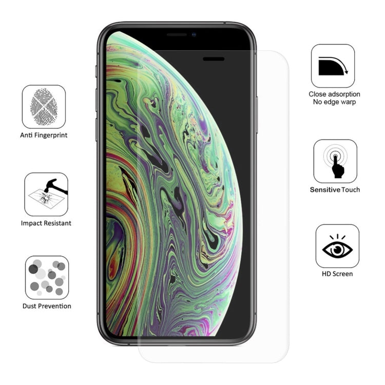 ENKAY Hat-Prince 3D Pellicola idrogel antideflagrante Protezione schermo intero anteriore + posteriore per iPhone XS Max, iPhone XS Max