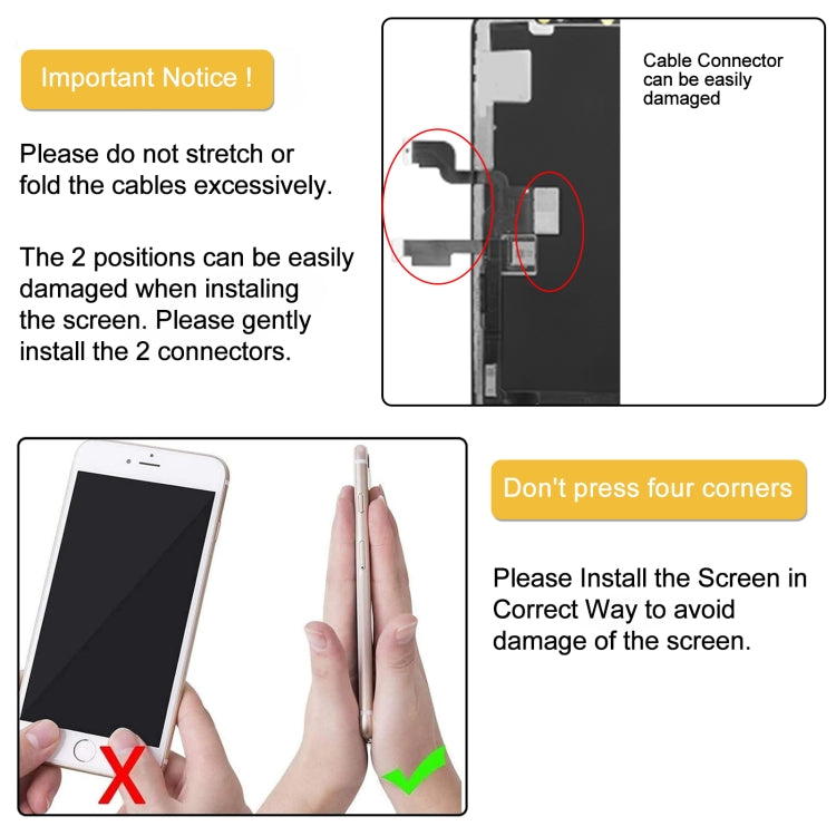 LCD Screen and Digitizer Full Assembly for iPhone XS Max, For iPhone XS Max