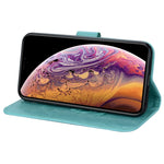 Custodia in pelle PU rosa per iPhone XS Max
