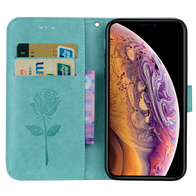 Custodia in pelle PU rosa per iPhone XS Max