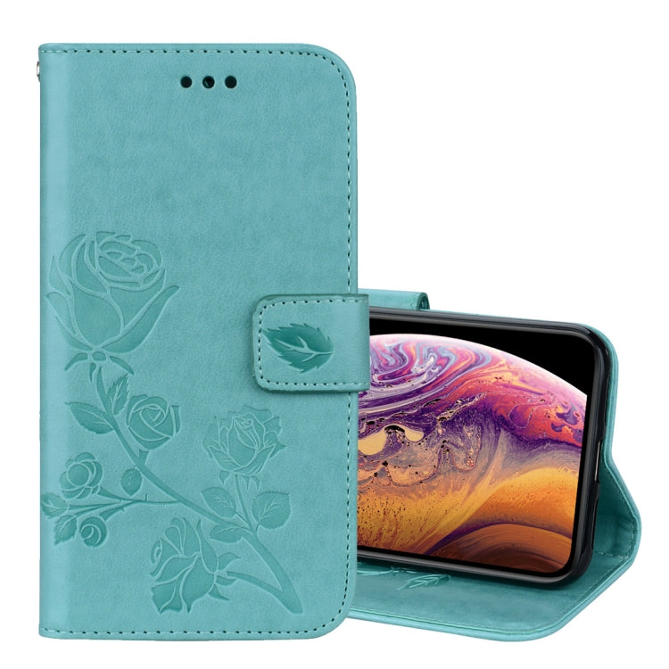 Custodia in pelle PU rosa per iPhone XS Max