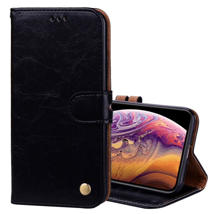 Custodia in pelle per iPhone XS Max con supporto