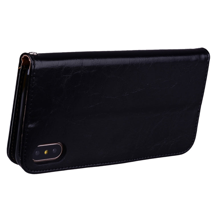 Custodia in pelle per iPhone XS Max con supporto