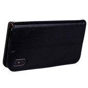Custodia in pelle per iPhone XS Max con supporto