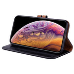 Custodia in pelle per iPhone XS Max con supporto