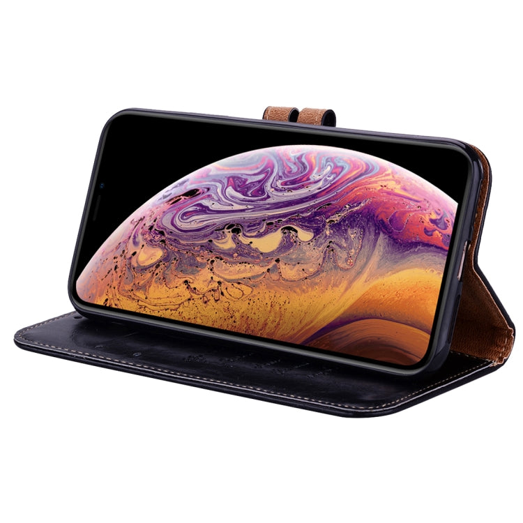 Custodia in pelle per iPhone XS Max con supporto