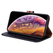 Custodia in pelle per iPhone XS Max con supporto