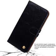 Custodia in pelle per iPhone XS Max con supporto