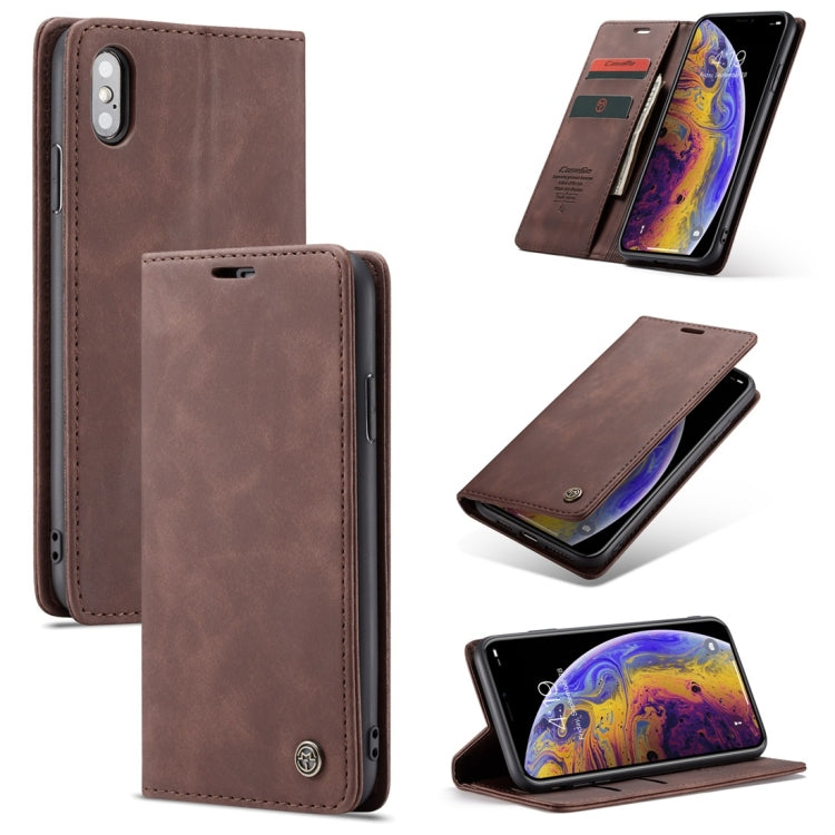 Custodia portafoglio in pelle per iPhone XS Max