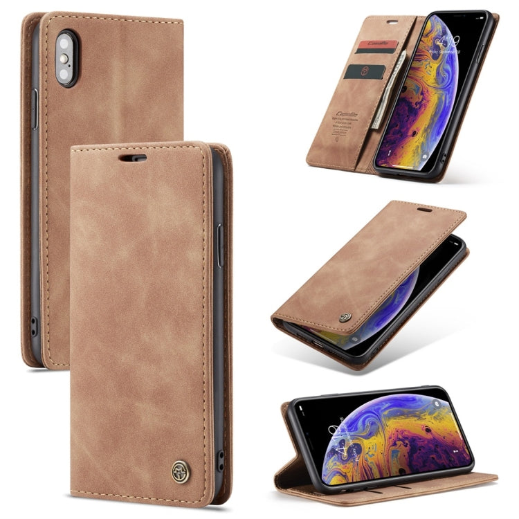 Custodia portafoglio in pelle per iPhone XS Max