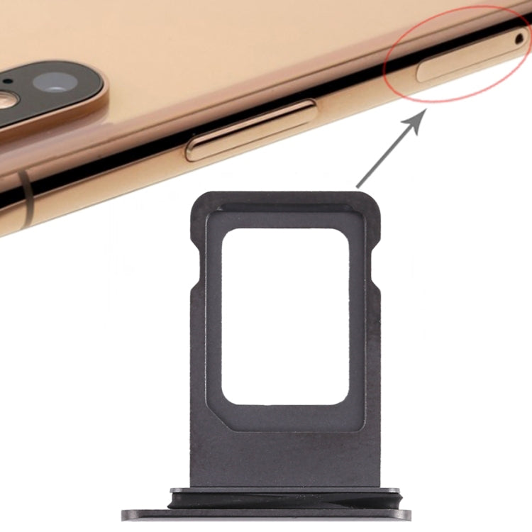 SIM Card Tray for iPhone XS Max (Single SIM Card), For iPhone XS Max, For iPhone XS Max (Single)