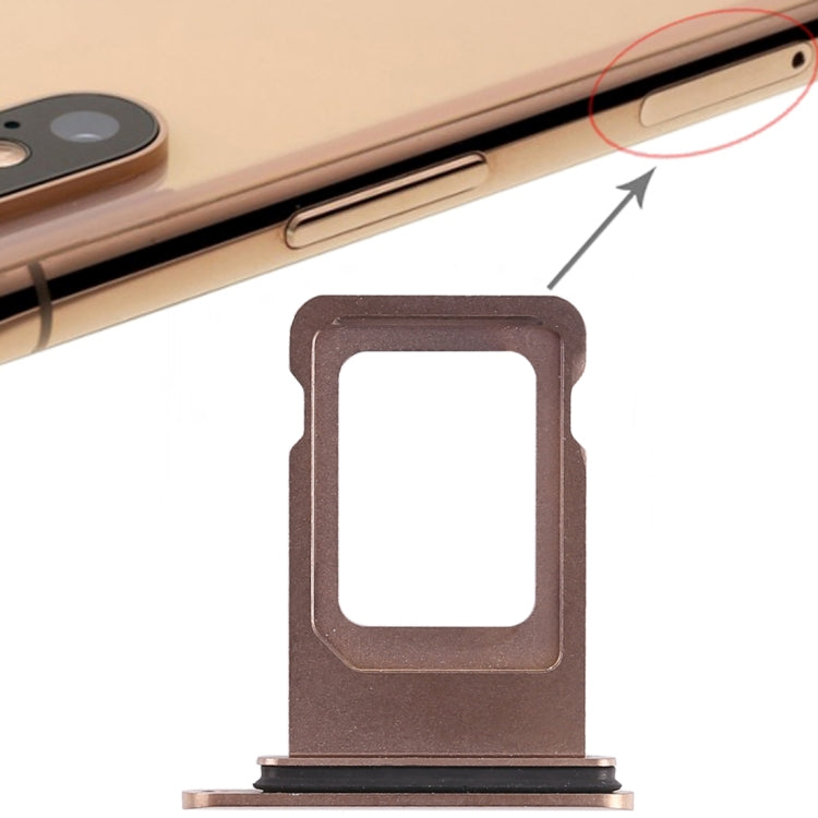 SIM Card Tray for iPhone XS Max (Single SIM Card), For iPhone XS Max, For iPhone XS Max (Single)